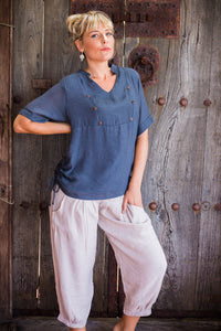 Amy Pants - Cotton Silk
