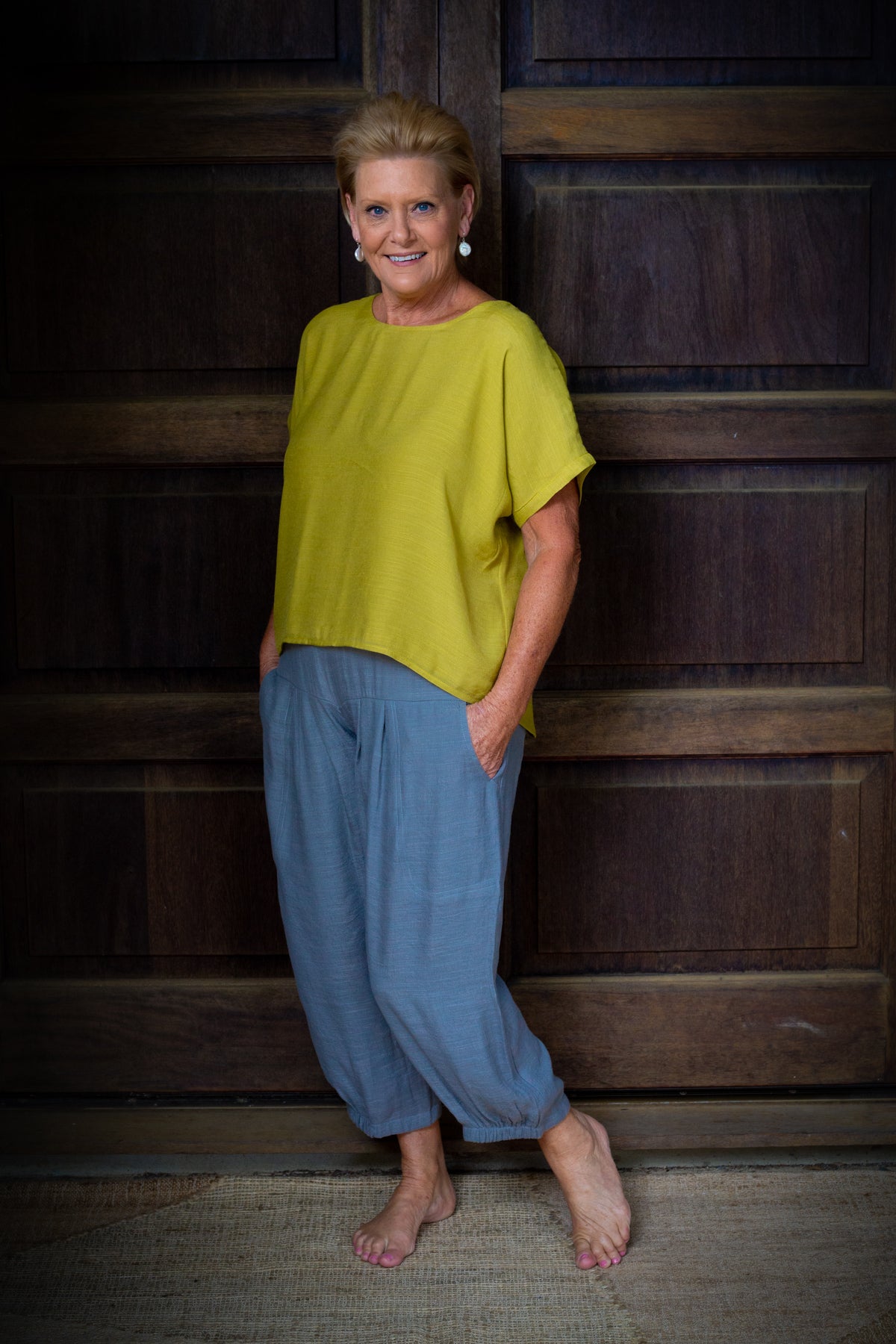 Amy Pants - Cotton Silk