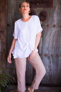 Mela Pants - Cotton Silk